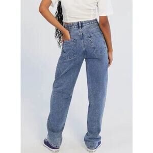 BDG Urban Outfitters Jeans Womens Size 29 Blue High Rise Baggy Distressed Denim